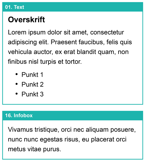 Front-end design